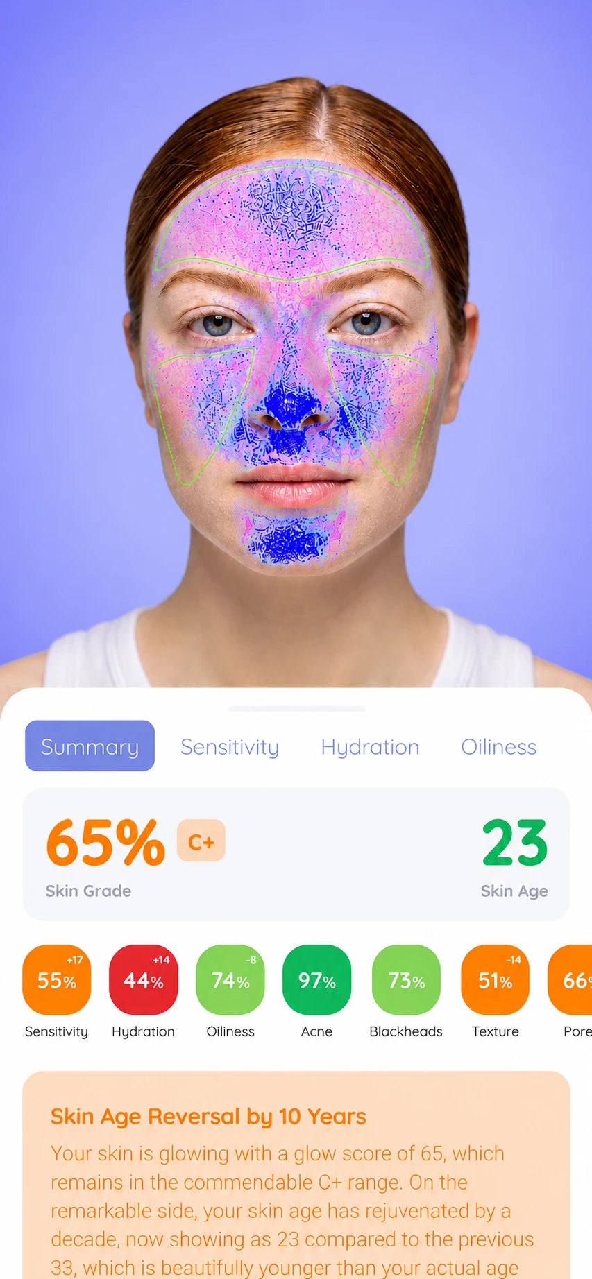 Owulo app — scan screen